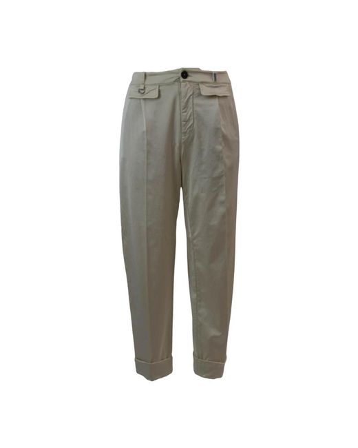 High Gray Tailored Satin Slim-Fit Trousers
