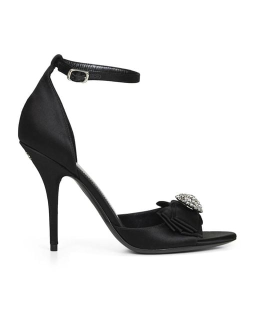 Balenciaga Black High Heel Sandals