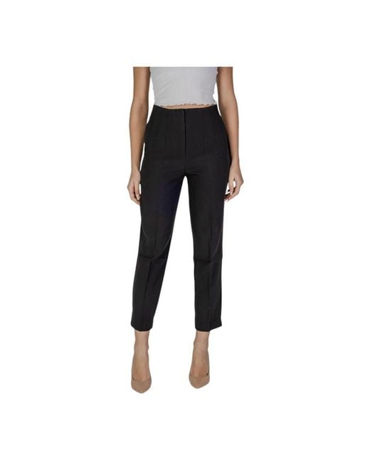 ONLY Black Cropped Trousers