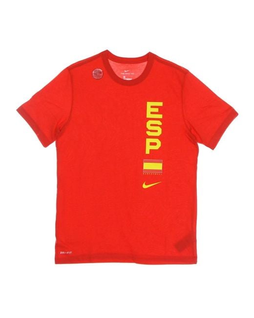 T-Shirts di Nike in Red da Uomo