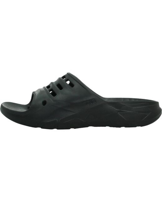 Teva Apretrail Slide in het Black voor heren