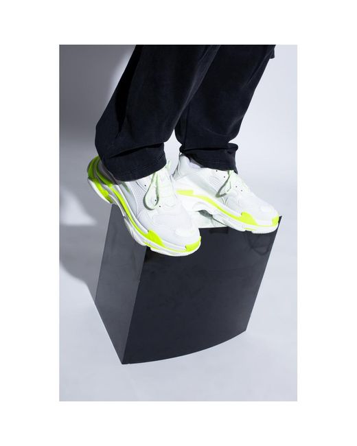 Balenciaga Triple S Sneakers in het Wit voor heren - Lyst