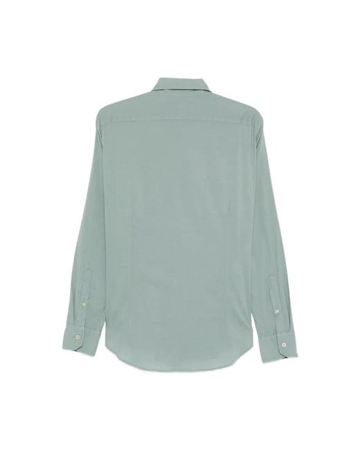 Fedeli Green Casual Shirts for men