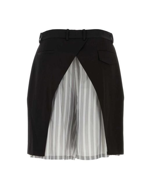 NAMACHEKO Multicolor cupro wolle bermuda shorts in Black für Herren