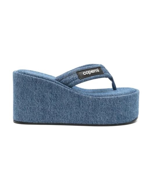 Coperni Blue Wedges