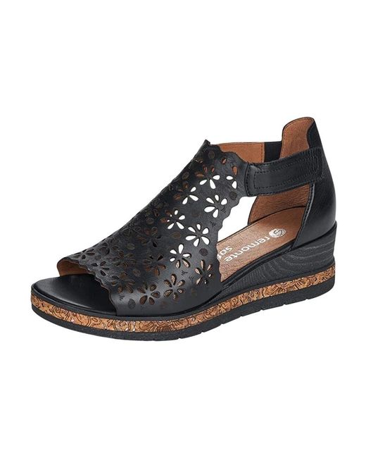 Remonte Black Schwarze Stilvolle Schuhe