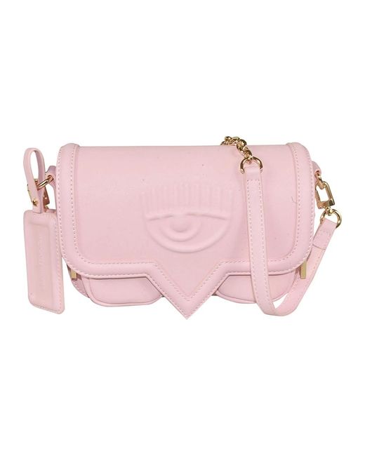 Chiara Ferragni Pink Stilvolle taschen für modebegeisterte