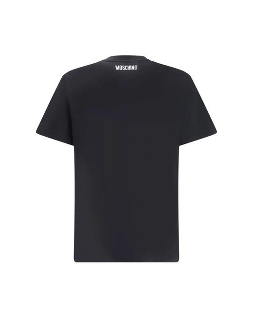 T-Shirts di Moschino in Black da Uomo