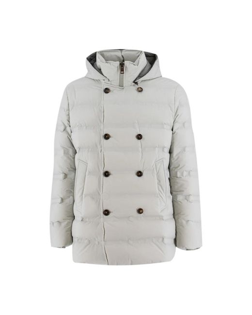 KIRED Jassen ,Wit ,Veelzijdige Hooded Jack Voor Elke Gelegenheid in het Gray voor heren