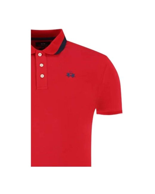 Polo Shirts La Martina pour homme en coloris Red