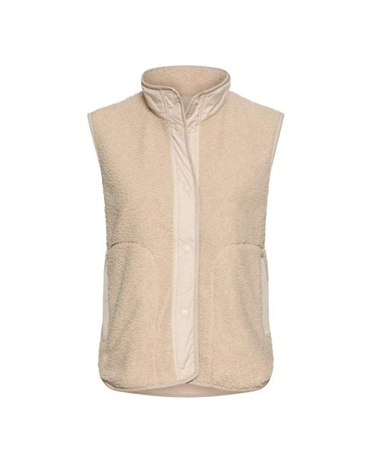 Camel Active Gewatteerd Vest in het Natural