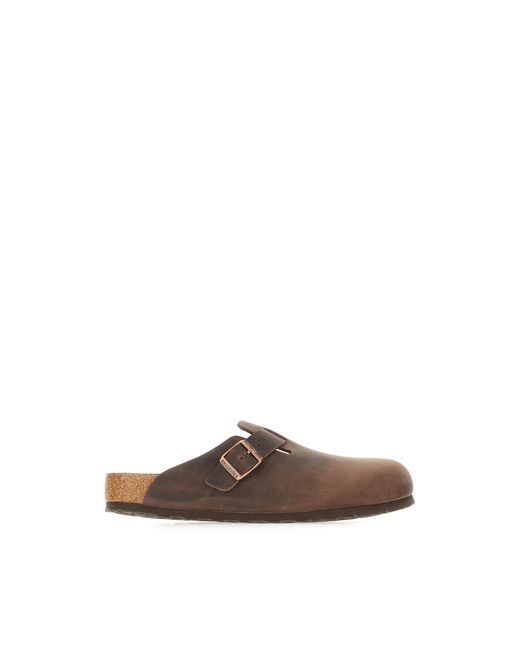 Birkenstock Brown Mules for men