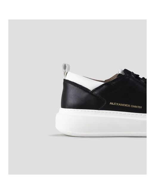 Alexander Smith Black Sneakers for men