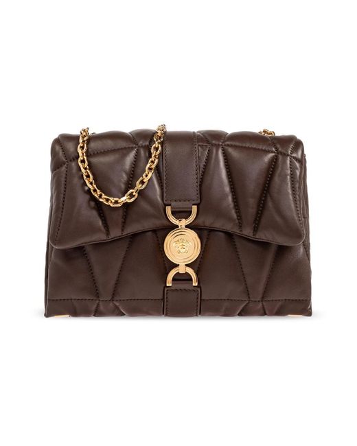 Versace Brown Shoulder Bags