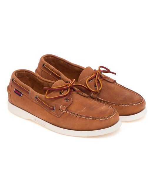 Sebago Brown Boat Shoes