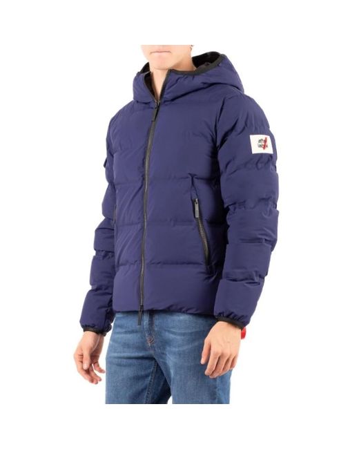 AFTER LABEL Pinzolo Down Jacket in het Blue voor heren