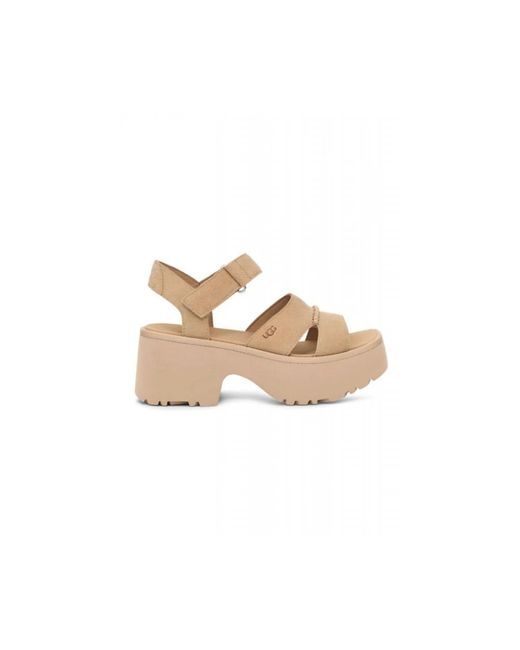 Ugg Natural New Heights Ankle Strap