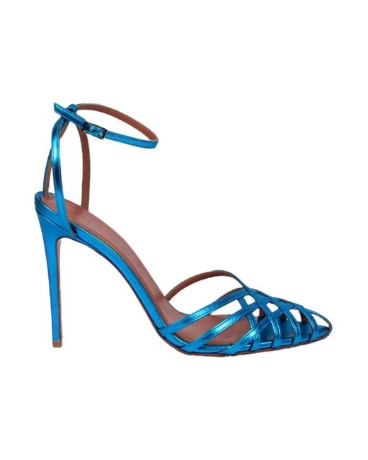High heel sandals Aldo Castagna de color Blue