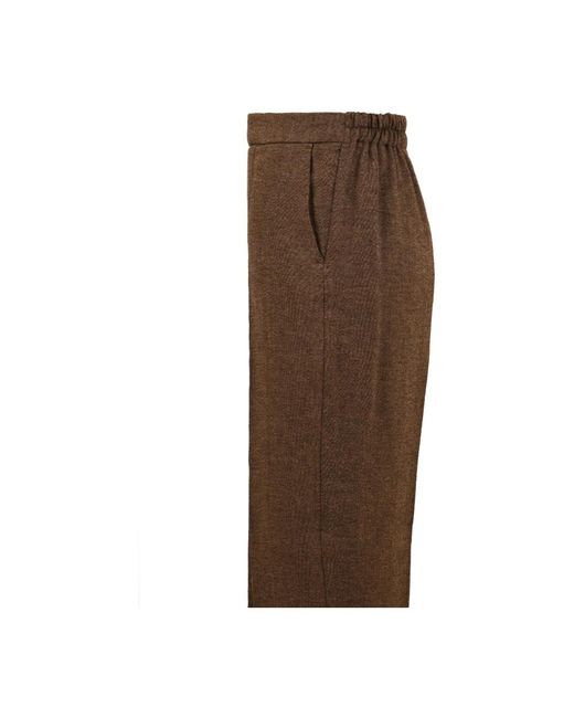 Attic And Barn Brown Wide Trousers