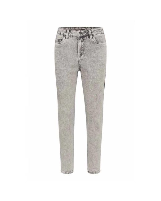 Kaffe Gray Slim Fit Jeans