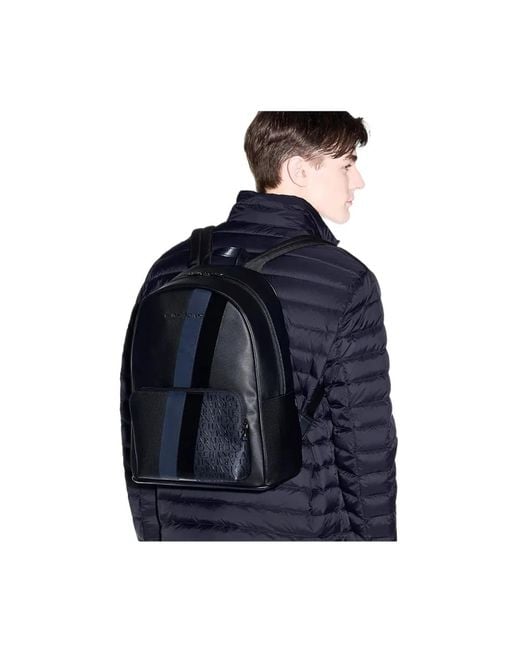 Backpacks di ARMANI EXCHANGE in Gray da Uomo