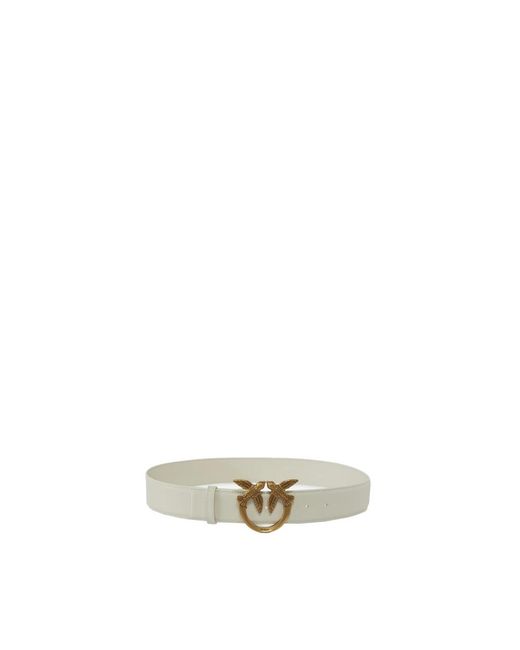 Pinko Metallic Belts