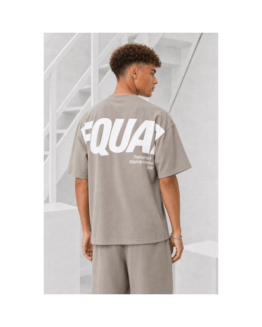 T-Shirts Equalite de hombre de color Gray