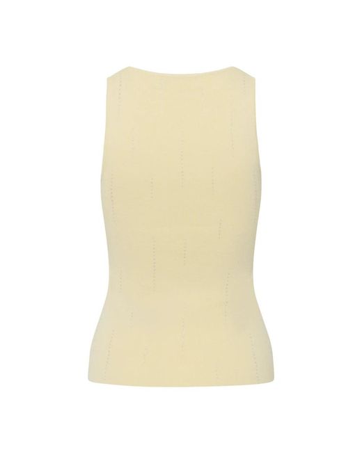 Gestuz Drew Top in het Yellow