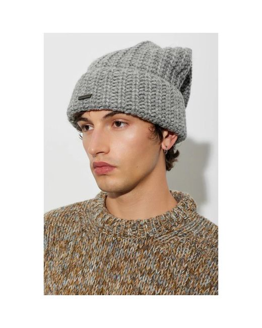 Beanies di DSquared² in Gray da Uomo