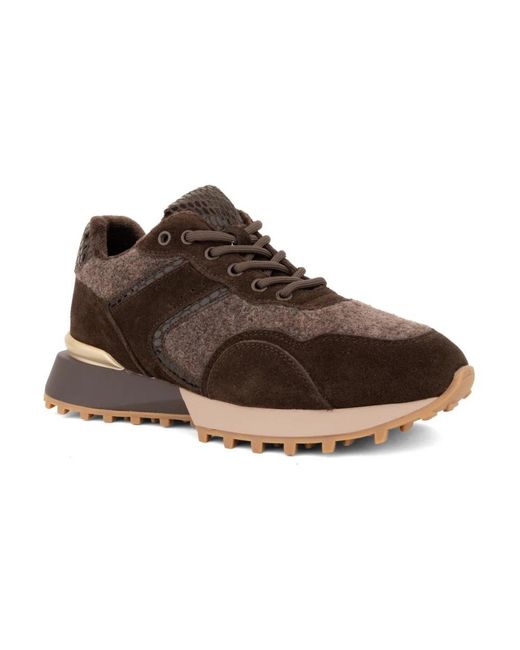 Linda Baumann Brown Sneakers