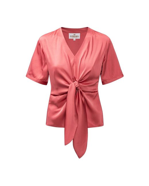 Blouses Karmamia de color Pink