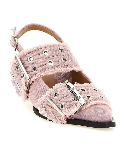 Ganni Pink Pumps