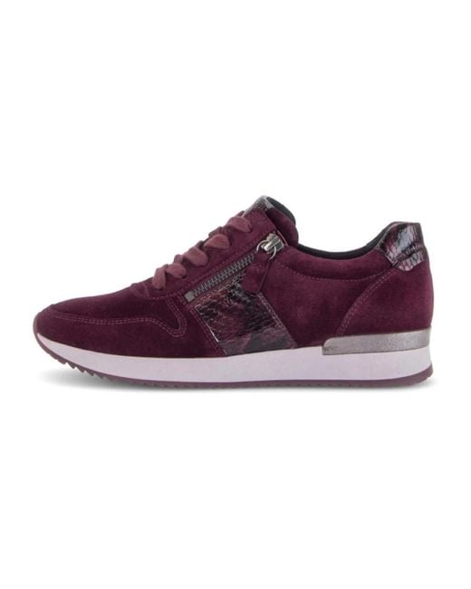 Gabor Purple Nette Sneaker