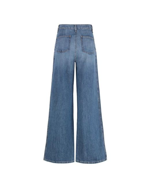ASKK NY Wide Jeans in het Blue