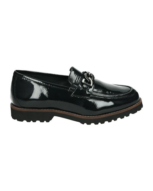 Sioux Schoenen ,Blauw ,Blauwe Instappers Met Uitneembaar Voetbed in het Black