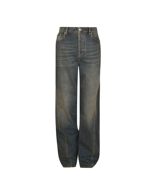 Jeans > straight jeans Lanvin pour homme en coloris Gray