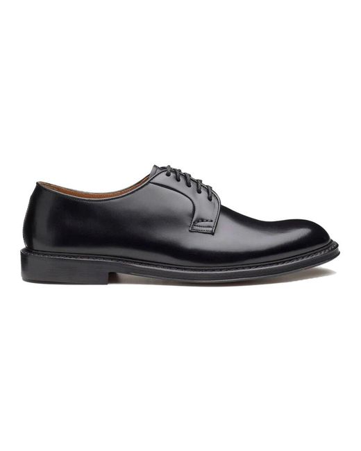 Doucal's Black Business Shoes for men
