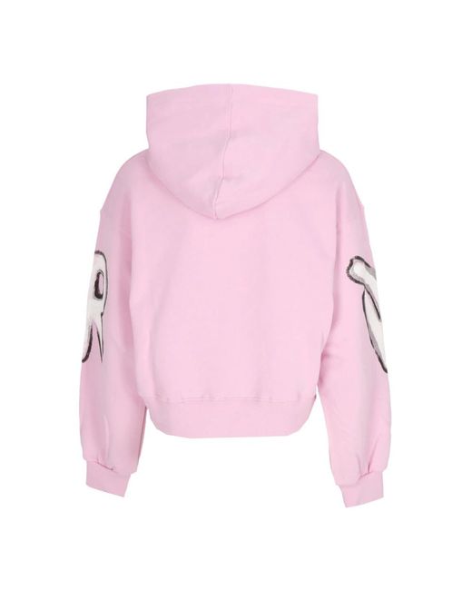 DISCLAIMER Pink Hoodies