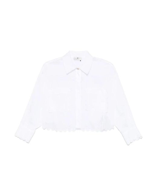 Shirts Elisabetta Franchi de color White