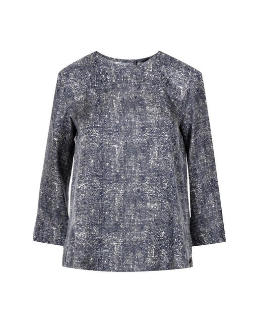 Max Mara Blue Blouses