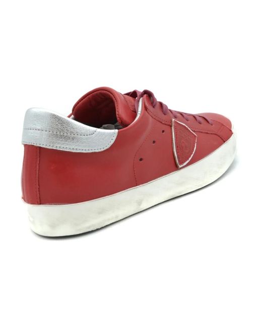 Philippe Model Red Turnschuhe