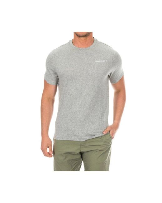 Hackett T-Shirts in Gray für Herren