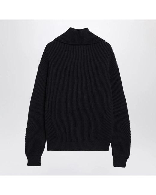 Dries Van Noten Mallawi Sweater in het Black voor heren