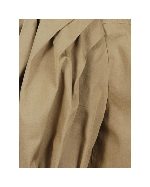 Chloé Pofmouw Cropped Top in het Natural