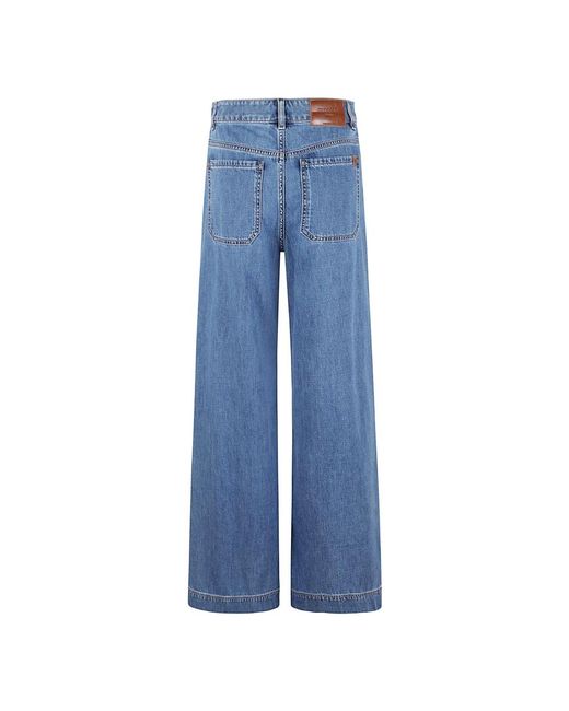 Weekend by Maxmara Blue Wide Jeans