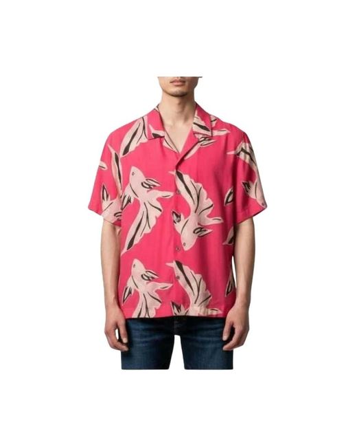 Paul Smith Red Short Sleeve Shirts for men
