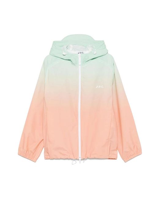Light Jackets A.P.C. de hombre de color Green