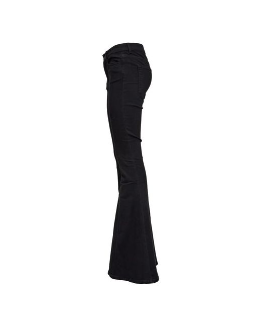 Dondup Black Flared Jeans