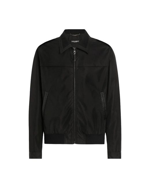 Dolce & Gabbana Jassen ,Zwart ,Klassieke Jas G9Bhntfus 21N0000 in het Black voor heren