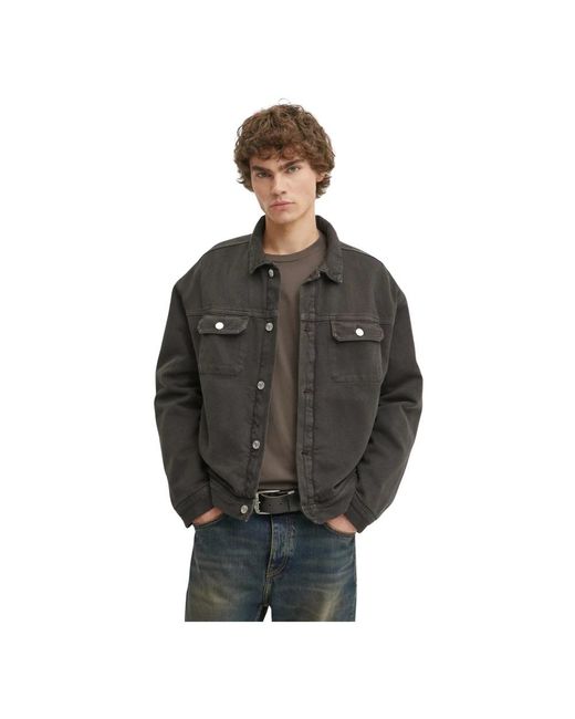 Denim Jackets Won Hundred de hombre de color Black